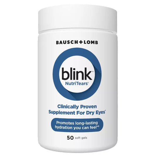 Blink Nutritears Supplement For Dry Eyes Softgels - 50Ct