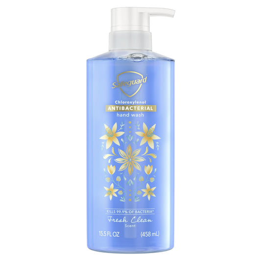 Safeguard Antibacterial Hand Wash, Fresh Clean Scent, 15.5oz