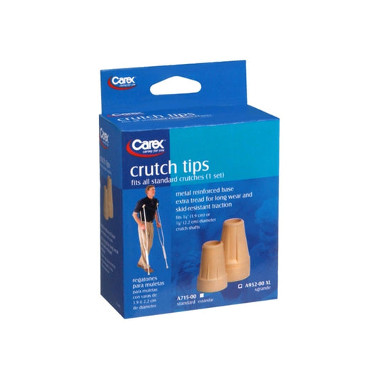 Carex Crutch Tips X-Large A952-00 2 Each