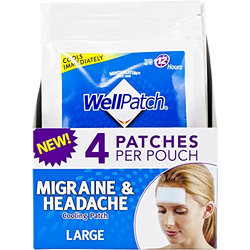 Wellpatch Migraine Cooling Patch - 4 Count