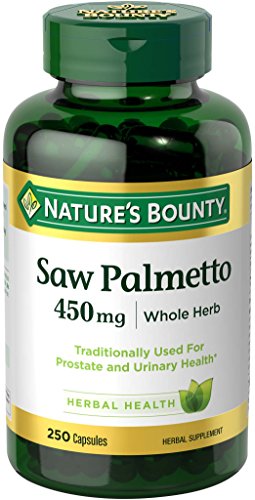 Nature'S Bounty Saw Palmetto - 450Mg, 250 Capsules