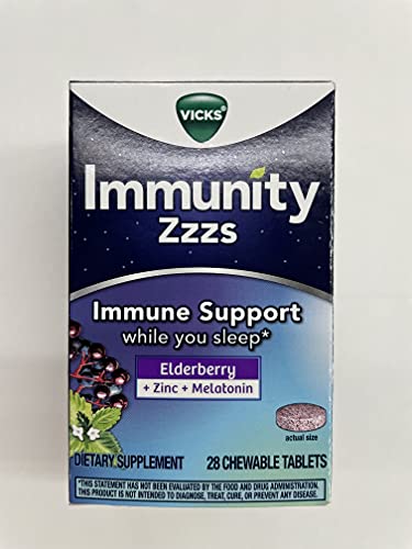 Vicks Immunity Zzzs Chewable Tablets - 28 Count