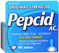 Pepcid Ac Original Strength For Heartburn Prevention & Relief, 90 Ct