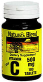 Nature'S Blend Vitamin C 500 Mg 100 Tablets