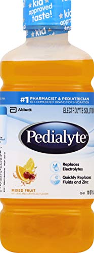 Pedialyte Electrolyte Solution Mixed Fruit Liquid, 32 Fl Oz Bottle