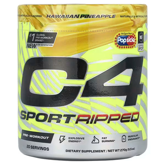 C4 SPORT RIPPED PRE-WORKOUT  (270GM)