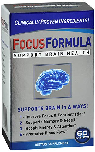 Windmill Health CareProducts Focus Formula Brain Health CareSupport Tablets, 60 C