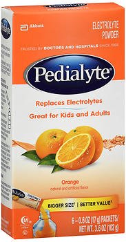 Pedialyte Electrolyte Powder Packets, Grape, .49-Oz