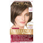 L'Oreal Paris Excellence Creme Permanent Triple Care Hair Color, 5 Medium Brown, 1 Kit