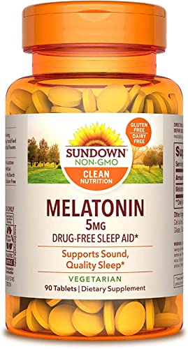 Sundown Melatonin 5Mg Tabs 90Ct
