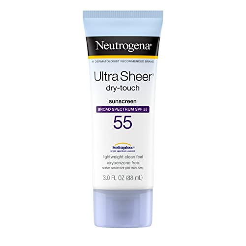 Neutrogena Ultra Sheer Dry-Touch Spf 55 Sunscreen Lotion, 3 Fl. Oz