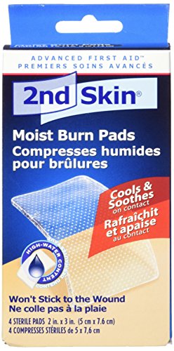 Spenco 2Nd Skin Moist Burn Pads, Medium 4-Count