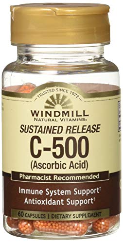 Windmill Vitamin C-500 Capsules 60 Ea