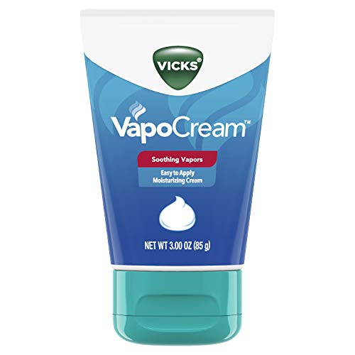 Vicks Non-Greasy Moisturizing Cream, Non-Medicated Vicks Vapors - 3.0 Oz
