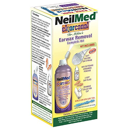 Neilmed Clearcanal Ear Wax Removal Complete Kit 2.5Oz (75Ml)