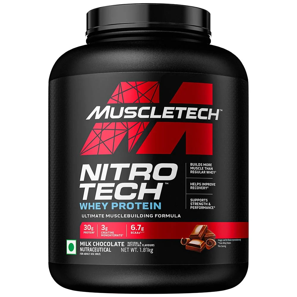 MUSCLE TECH Nitro Tech WHEY protein  (1.81 kg)
