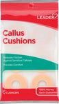 Leader Callus Cushion Waterproof Adhesive - 6 ct