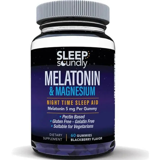 Windmill Health CareProducts Melatonin & Magnesium Gummy - Blackberry 60 Gummies