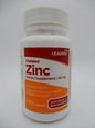 Leader Chelated Zinc 50 mg for Immune Health Care- 100 Tablets