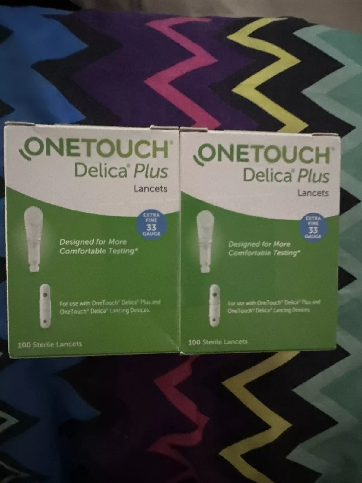 OneTouch Delica Extra Fine 33 Gauge Lancets