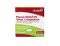Leader Mucus Relief PE Sinus Congestion Tablets - 50 Count