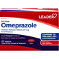 Leader Omeprazole Delayed Release Tablets Acid Reducer 20 mg - 42 ct
