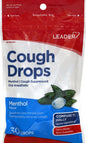 Leader Gluten Free Cough Drops Menthol Flavor - 30 Drops