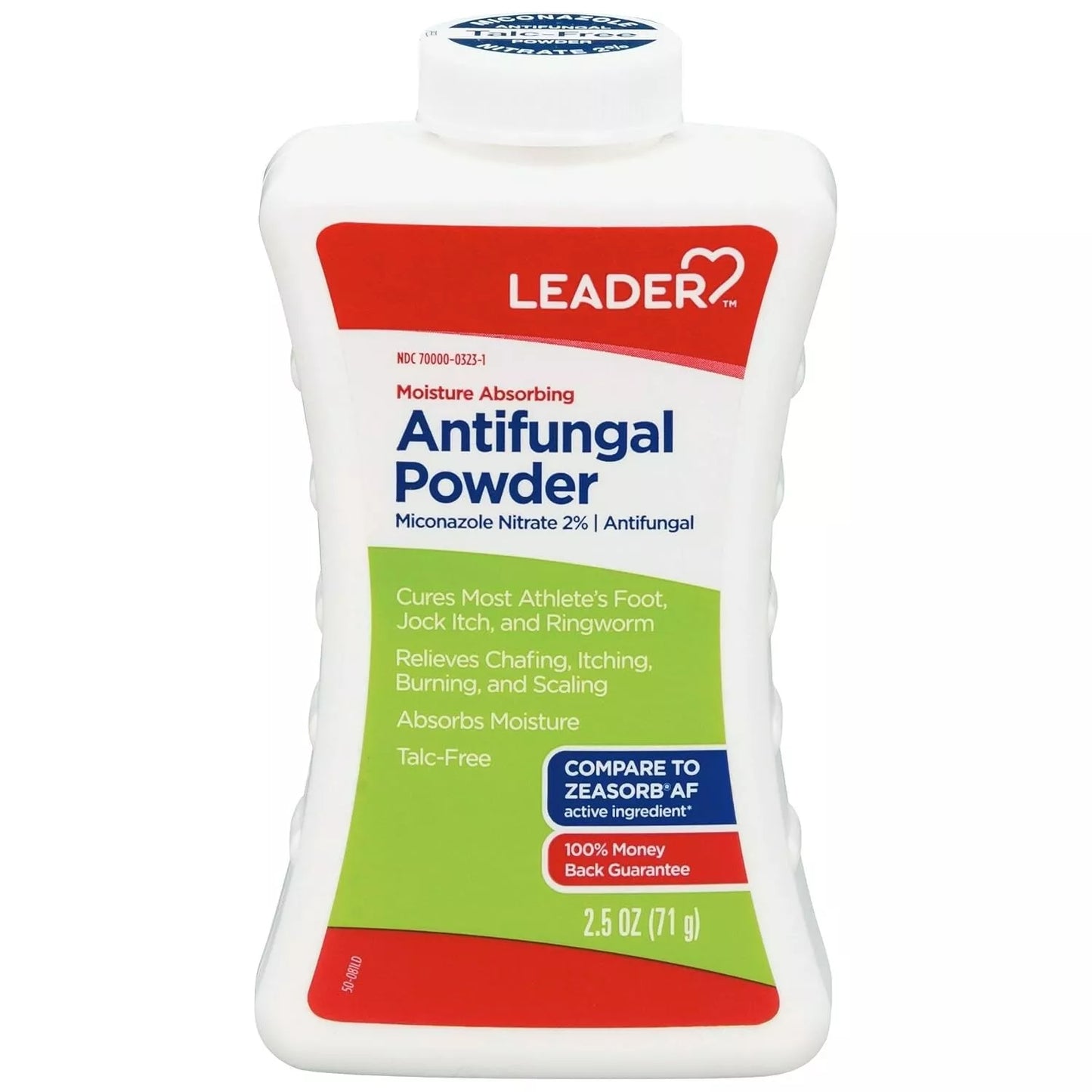 Leader Moisture Absorbing 2% AF Powder - 2.5 Oz