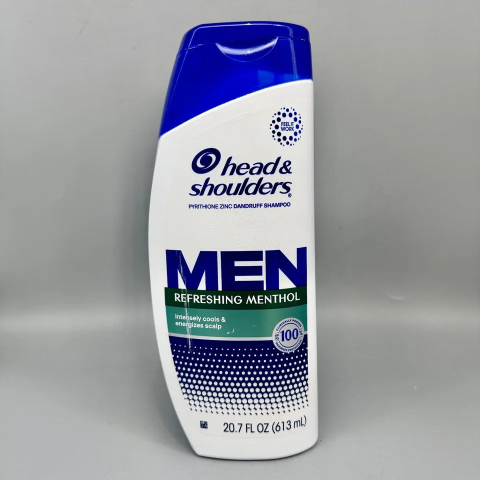 HEAD & SHOULDERS Refreshing Menthol Anti-Dandruff Shampoo 20.7 oz