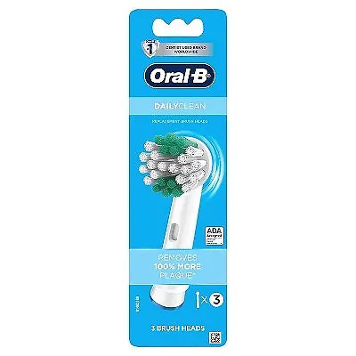 Oral-B Daily Clean Electric Toothbrush Refill Heads - 3ct