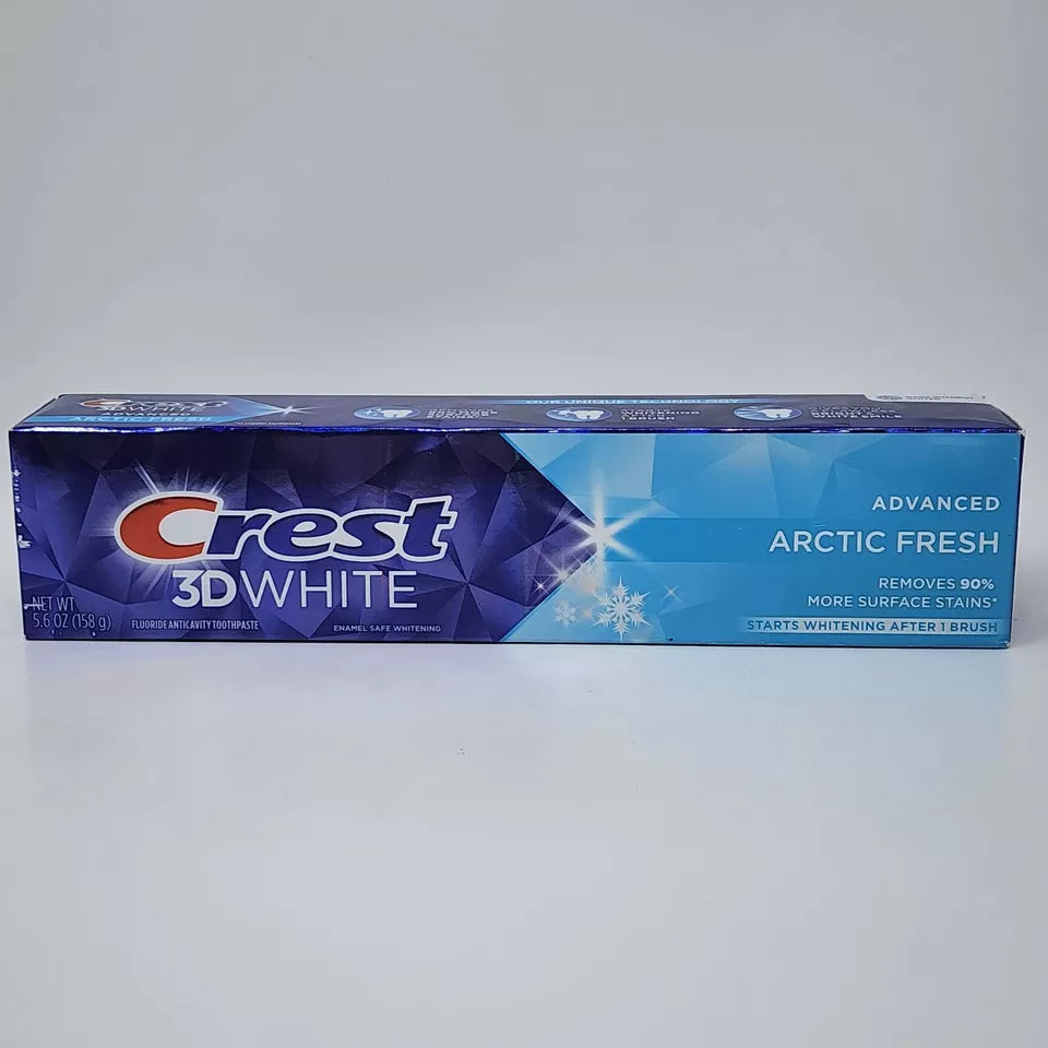 Crest 3D White Arctic Fresh Fluoride Toothpaste Advanced 5.6 oz