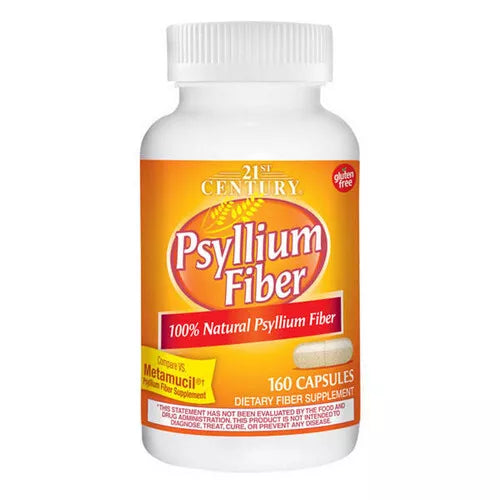 21St Century Psyllium Caps 160 Ct