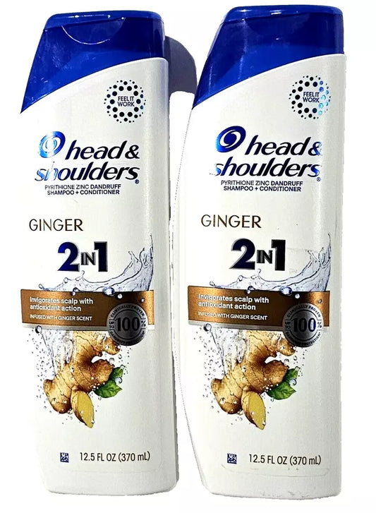 Head & Shoulders - Ginger - 2 In 1 Shampoo & Conditioner - 12.5 Oz