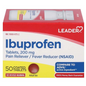 Leader Ibuprofen Caplets 200 mg - 50 ct