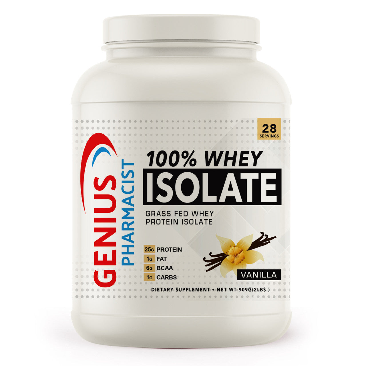Whey Isolate Vennila (28 servings)
