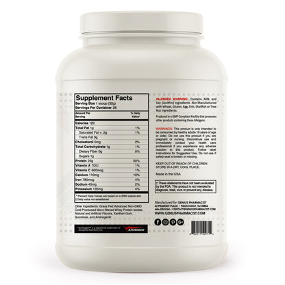 Whey Isolate Vennila (28 servings)